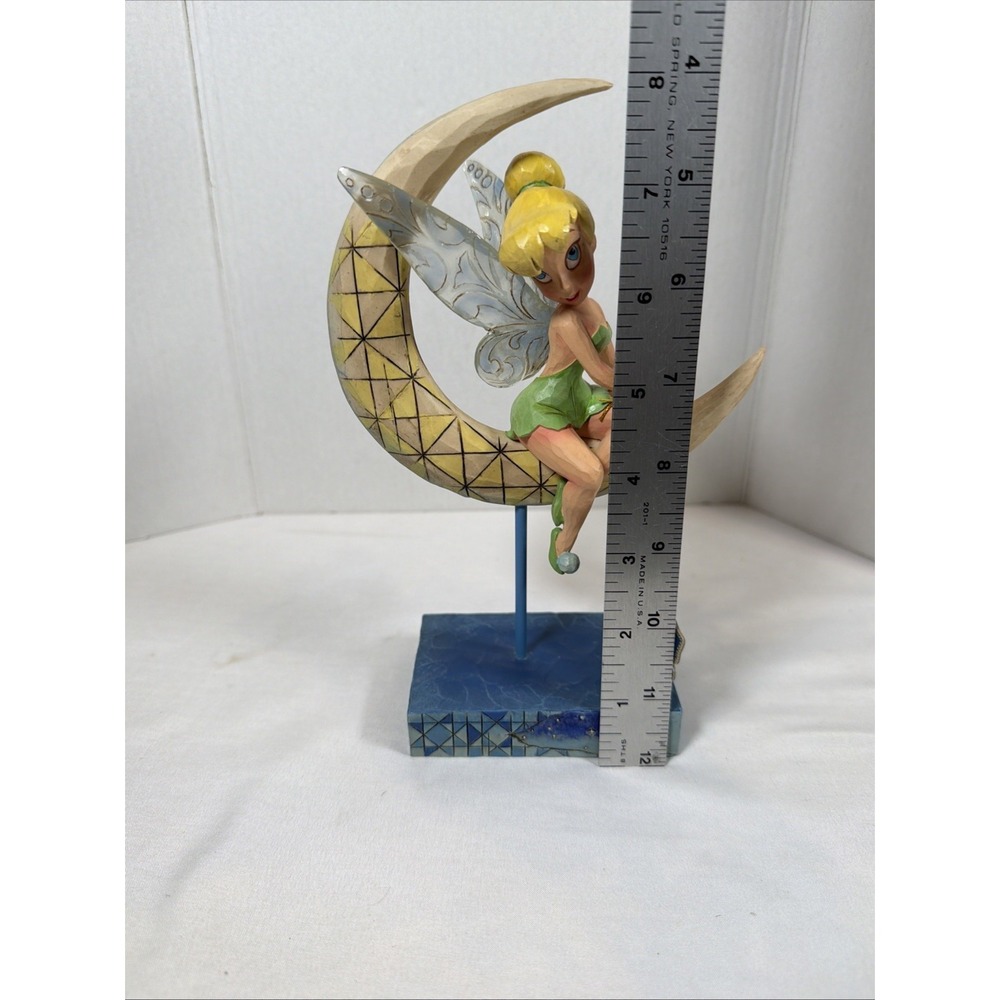 Jim Shore Walt Disney Showcase Moonlight And Magic Tinker Bell Figurine 4010219 - Picture 12 of 12